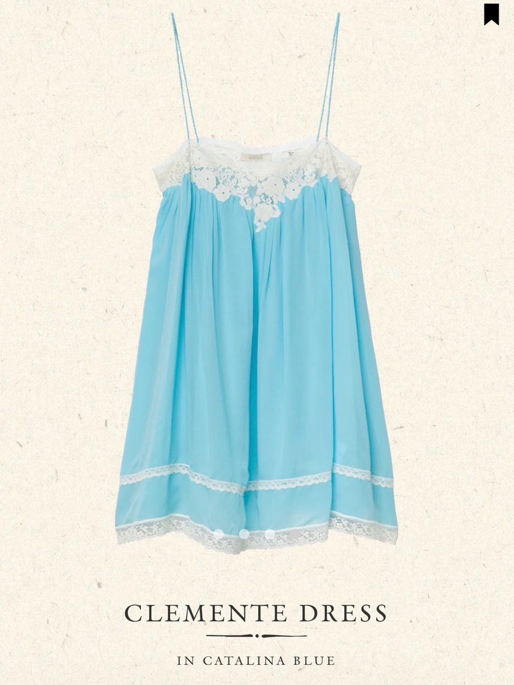 ISO Doen Clemente Dress